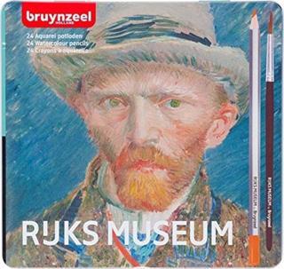 BRUYNZEEL KURU-SULU BOYA KALEM SETİ - 24 RENK - VAN GOGH