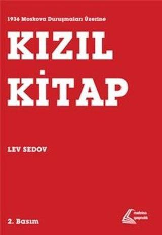 1936 Moskova Duruşmaları Üzerine Kızıl Kitap - Lev Sedov - Mehring Yayıncılık