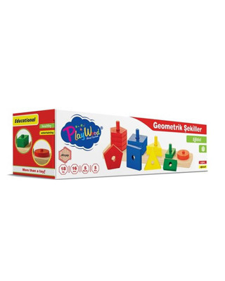 Playwood Ahşap Geometrik Şekiller ONY305