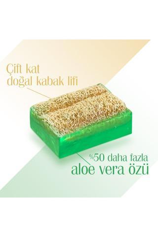 Agarta Doğal Aloe Vera Lifli El Yapımı Sabun 125 Gr