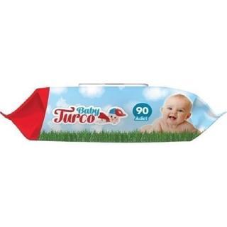 Baby Turco Islak Mendil 90 Li Kapaklı