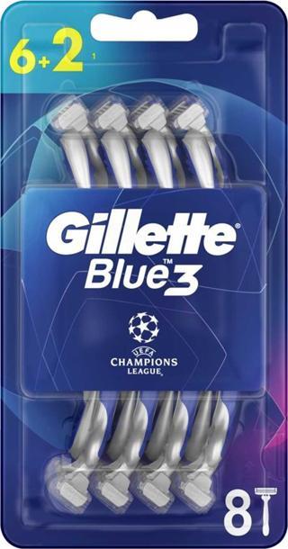 Gillette Blue3 Champıons Kullan At Traş Bıçağı 8 Li