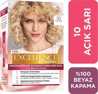 L'Oréal Paris Excellence Creme Saç Boyası 10 Açık Sarı