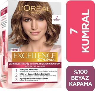 L'Oréal Paris Excellence Creme Saç Boyası 7 Kumral