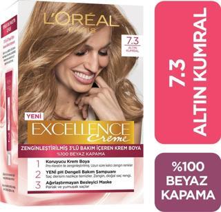 L'Oréal Paris Excellence Creme Saç Boyası 7.3 Altın Kumral