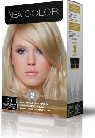 Sea Color Saç Boyası 0/1 Platin Sarı