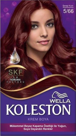 Koleston Kit Saç Boyası 5/66 Şarap Kızılı