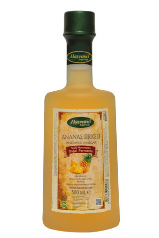 %100 Doğal Fermente Ananas Sirkesi
