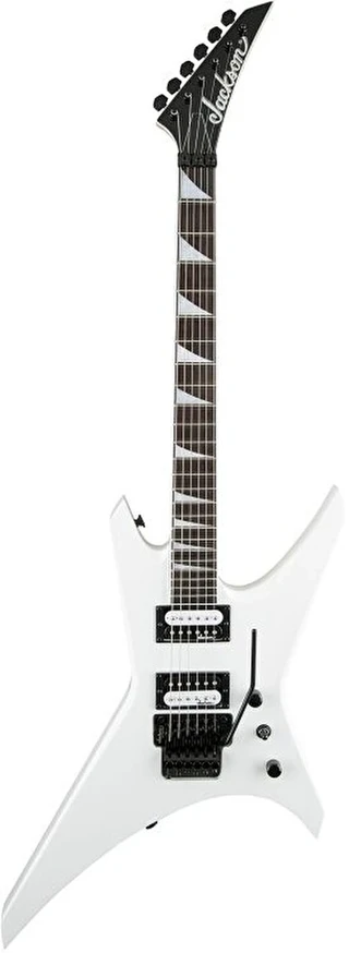 Jackson 2910136576 JS Series Warrior JS32 Elektro Gitar (Snow White) | Amaranth Klavye, Warrior Gövde Formu ve Çift Kili