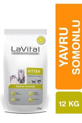 LaVital Somonlu Yavru Kedi Maması 12 kg