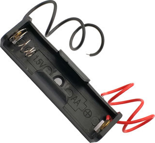 POWERMASTER 18650 PİLLER İÇİN KABLOLU TEKLİ PİL YUVASI (BH-18650)