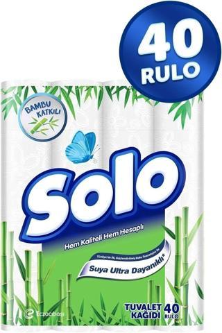 Solo Solo Tuvalet Kağıdı Bambu Katkılı 40'lı