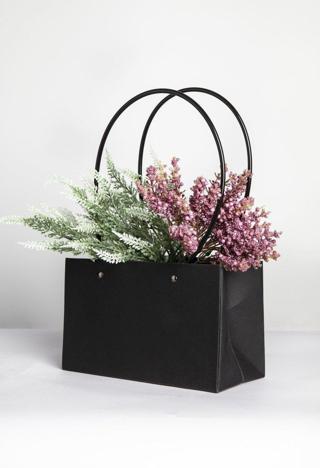 Çiçek Taşıma Çantası No:10 22x10x22.5cm Siyah
