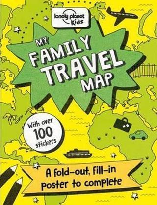 Family Travel Map My (Lonely Planet Kids) - Kolektif  - Lonely Planet