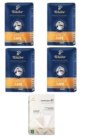 Profesional Special Filtre Kahve 4x250gr+ Filtre Kahve Kağıdı Boyut 4 - 80 Adet