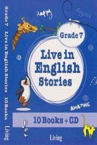 Grade 7 Live in English Stories-10 Books CD - Seval Deniz - Living English Dictionary
