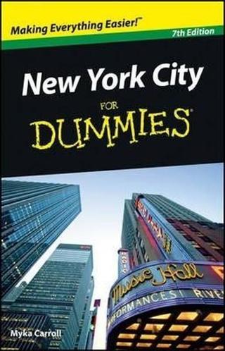 New York City For Dummies 7th Edition - Myka Carroll - John Wiley and Sons