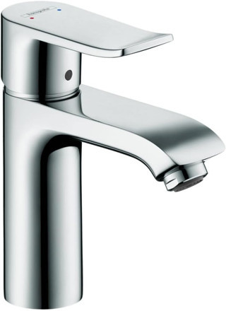 Hansgrohe Metris Modern Zamansız Kolay Temizleme 1-Kulp 1 7" Uzunluğunda Krom Banyo Lavabo Bataryası