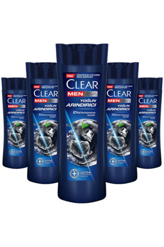 Men Kepeğe Karşı Etkili Şampuan Yoğun Arındırıcı 350 ML * 5 Adet