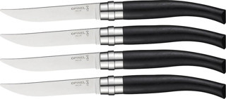 Opinel OP-001827 10 cm Abanoz Saplı 4'lü Biftek Bıçağı Seti