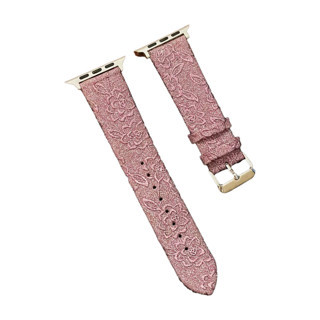 Newface Apple Watch 42Mm Creeper Desenli Kordon - Rose Gold