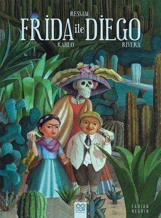 Ressam Frida Kahlo ile Diego Rivera - Fabian Negrin - 1001 Çiçek