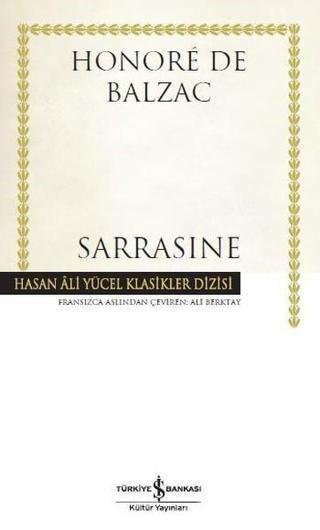 Sarrasine - Honore de Balzac - İş Bankası Kültür Yayınları