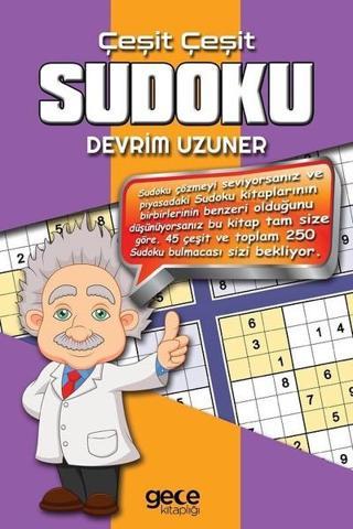 Çeşit Çeşit Sudoku - Devrim Uzuner - Gece Kitaplığı