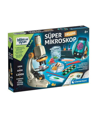 Clementoni Bilim ve Oyun Süper Mikroskop 64473