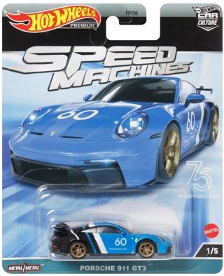 Hot Wheels Premium Speed Machines Porsche 911 GT3 HKC44