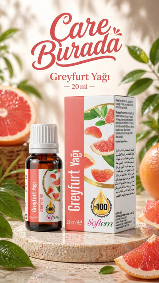 Greyfurt Yağı 20 Ml