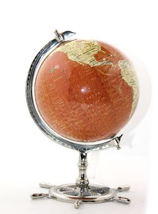 Dekoratif Dünya Küre 4160-BR