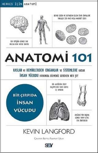 Anatomi 101-Bir Çırpıda İnsan Vücud Kevin Langford Say Yayınları