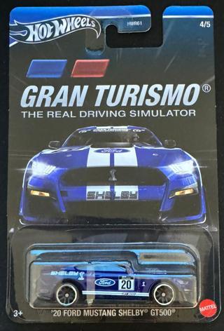 Hot Wheels Gran Turismo '20 Ford Mustang Shelby GT500 HRV66