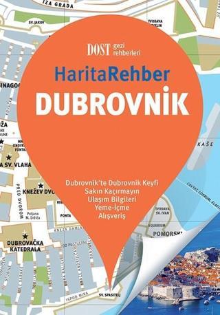 Dubrovnik Harita Rehber Vincent Grandferry Dost Kitabevi