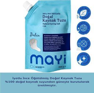 Mayi Tuz İyotlu İnce Kaynak Tuzu 2 KG