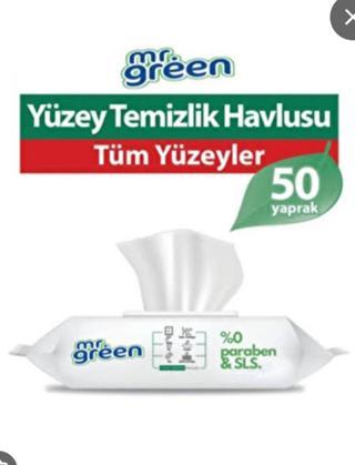 Mr.Green Yüzey Temizlik Havlusu 50 Yaprak 4 Adet