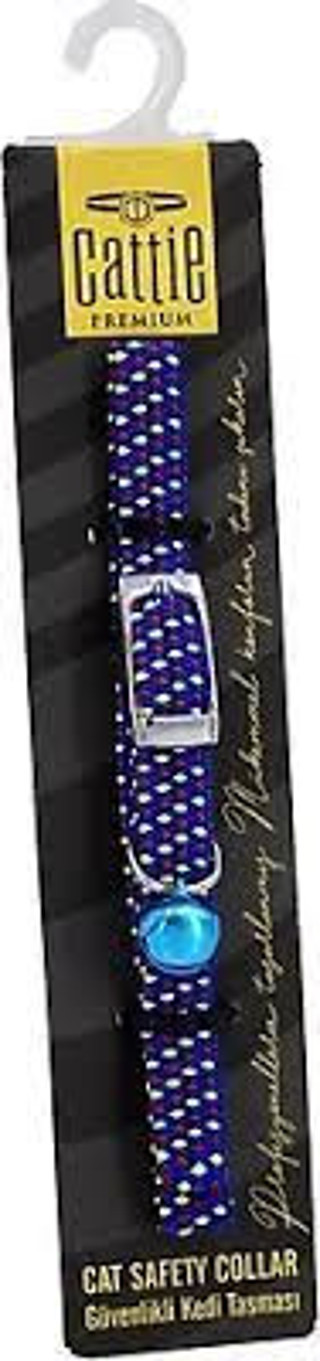 CATTİE LASTİKLİ KEDİ BOYUN TASMASI PEMBE 1X20-30CM