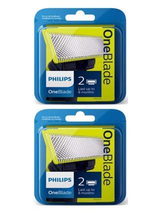 Philips Oneblade Qp220/50 Yedek Bıçak, 2’li Paket, 2 Adet
