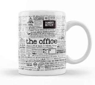 Baskı Dükkanı A Visual Representation Of The Office Graphic Kupa Bardak Porselen