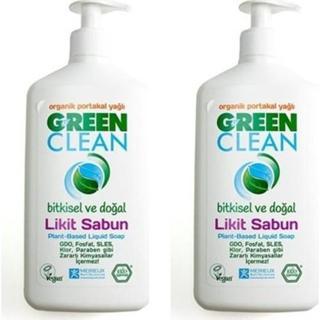 U Green Clean Organik Sıvı Sabun Portakallı 500 ml x 2 Adet
