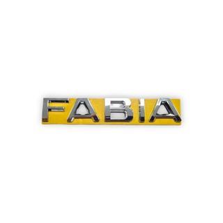 Skoda Fabia 3 2015-2021 Arka Bagaj Kapağı FABIA Model Yazısı 5J6853687AA