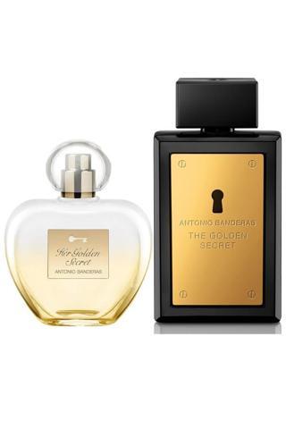 Antonio Banderas The Golden Secret EDT 100 ml + Her Golden Secret EDT 80 ml