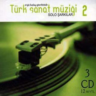 Türk Sanat Müziği 2 Solo Şarkılar 3 CD BOX SET - Various Artists