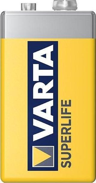 Varta Superlife Çinko 9 Volt Pil 12'li Paket