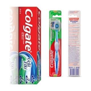 Diş Macunu Üçlü Etki 50 ml + Diş Fırçası Premier Clean