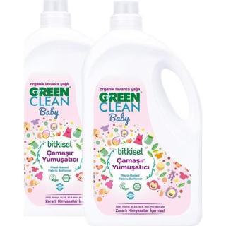 U Green Clean Organik Lavanta Yağlı Baby Bitkisel Çamaşır Yumuşatıcısı 2750 ml 2'li Set