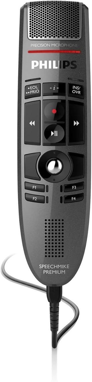 Philips LFH3500 SpeechMike Premium USB Dikte Mikrofonu Hassas Mikrofon