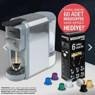 Fantom Mixpresso Ks 1450 Misscoffee Hediyeli Kutu Gri