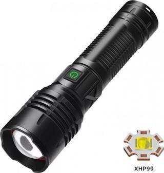 F-38  Yüksek Güç Ultra Spot Uzun Menzilli El Feneri Şarj Edilebilir LED Güçlü El Fener Aydınlatma